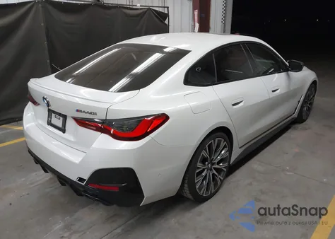 2022 BMW M440I Gran Coupe xDrive z USA, uszkodzony, nr VIN WBA13AW02NFM31207